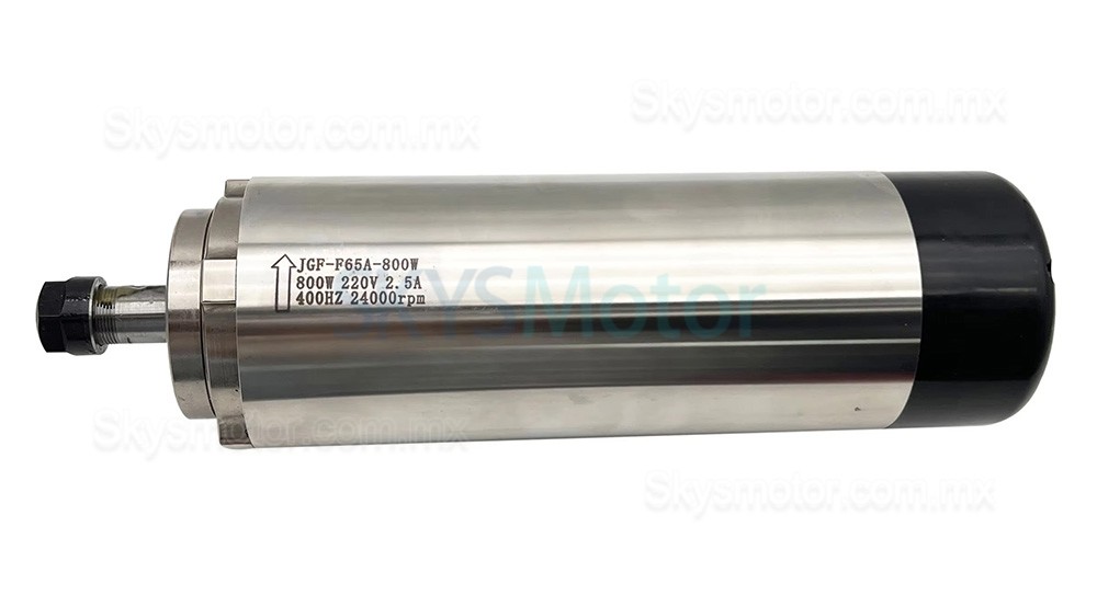 Motor de husillo CNC refrigerado por aire Handi JGF-65A-0.8KW 110V/220V 800W 24000RPM pinza ER11